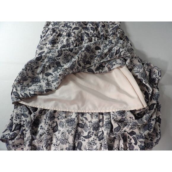 BB Dakota Tiered Maxi Dress Medium Tank Floral Boho Hippie Cottage Core - Picture 15 of 16